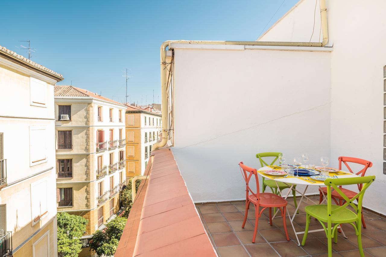 Bnbholder Stunning Terrace Centre Madrid Bagian luar foto